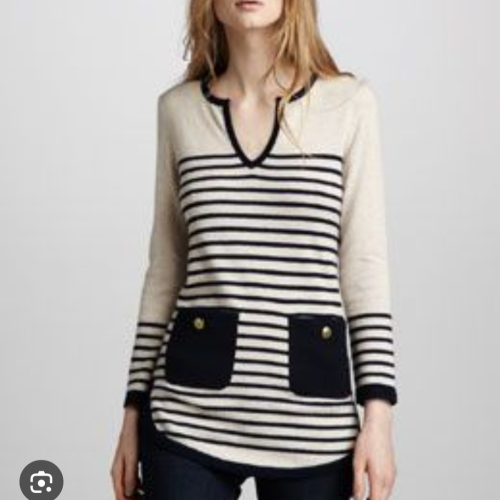 Tory Burch Odessa Tunic Sweater